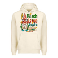 Tofu gnome teach love inspire Premium Hoodie - NancyCooperArtShop