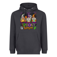 Smoke Spooky Season Gnomes Heavyweight Hoodie - texasbilliewilder