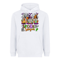 White Spooky Season Gnomes Heavyweight Hoodie - texasbilliewilder