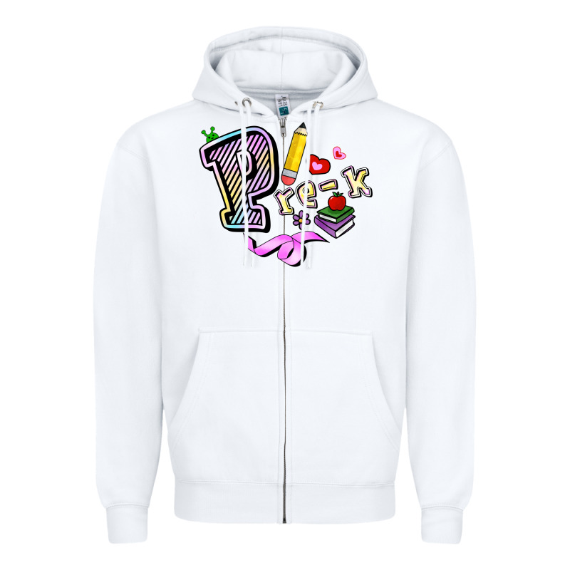 Pre -k Zipper Hoodie by RanaPortraitStore | Teevron