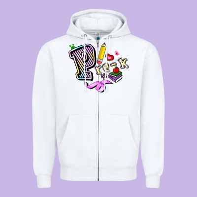 Zipper Hoodie Pre -K