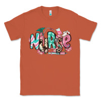 Copper floral nurse Classic Tee - RanaPortraitStore