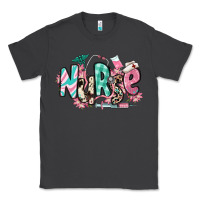 Smoke floral nurse Classic Tee - RanaPortraitStore