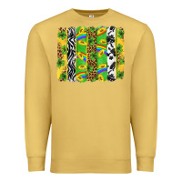 Antique Gold St. Patrick's Day brushstrokes Premium Sweatshirt - Neo Western