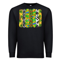Black St. Patrick's Day brushstrokes Premium Sweatshirt - Neo Western