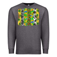 Charcoal Heather St. Patrick's Day brushstrokes Premium Sweatshirt - Neo Western