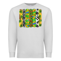 Dove Grey St. Patrick's Day brushstrokes Premium Sweatshirt - Neo Western