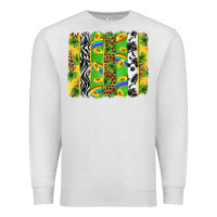 Oatmeal Heather St. Patrick's Day brushstrokes Premium Sweatshirt - Neo Western