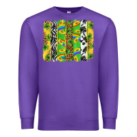 Purple St. Patrick's Day brushstrokes Premium Sweatshirt - Neo Western