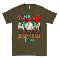 Army Green i'm a baseball mom we don't do that Classic Tee - BundleAndBundleShop
