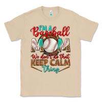 Mushroom i'm a baseball mom we don't do that Classic Tee - BundleAndBundleShop