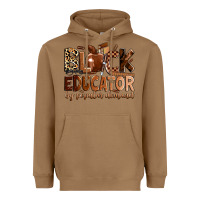 Toasted Coconut black educator by popular demand Heavyweight Hoodie - Zillion Design Studio