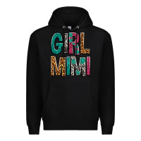 Black girl mimi Premium Hoodie - NancyCooperArtShop