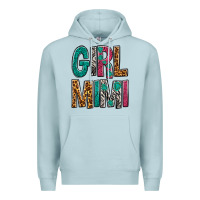 Blue Mist girl mimi Premium Hoodie - NancyCooperArtShop