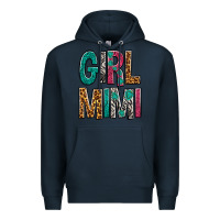 Navy girl mimi Premium Hoodie - NancyCooperArtShop