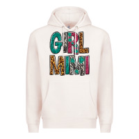 Pale Pink girl mimi Premium Hoodie - NancyCooperArtShop