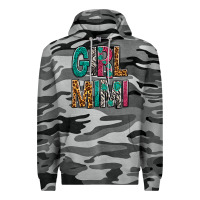 Slate Camo girl mimi Premium Hoodie - NancyCooperArtShop