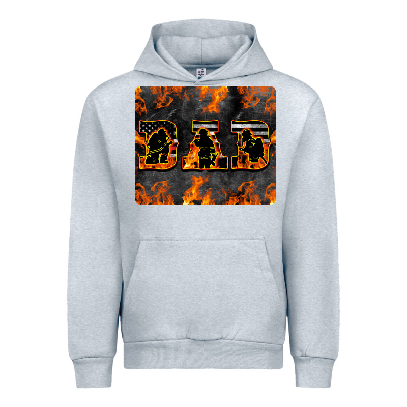 American Firefighter Dad Urban Hoodie by LillyAllenDesigns | Teevron