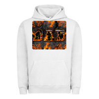 Pigment Lunar Rock American Firefighter Dad Urban Hoodie - LillyAllenDesigns