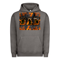 Pigment Tornado American Firefighter Dad Urban Hoodie - LillyAllenDesigns
