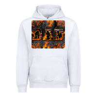 White American Firefighter Dad Urban Hoodie - LillyAllenDesigns