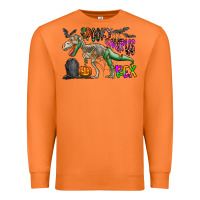 Carrot spooky saurus rex Premium Sweatshirt - CowhideDigitalArt