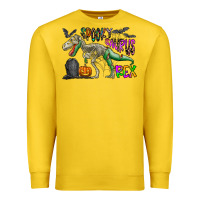 Lemon spooky saurus rex Premium Sweatshirt - CowhideDigitalArt