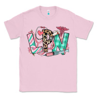 Bubblegum Pink floral lpn licensed practical nurse Classic Tee - RanaPortraitStore