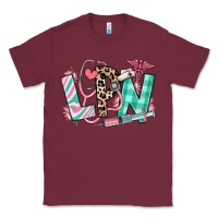 Burgundy floral lpn licensed practical nurse Classic Tee - RanaPortraitStore