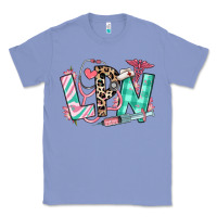 Colony Blue floral lpn licensed practical nurse Classic Tee - RanaPortraitStore