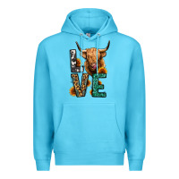 Love Long Haired Cow Premium Hoodie | Teevron