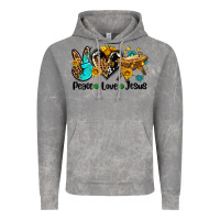 Cloud Rock peace love jesus Vintage Hoodie - AdoDesignShop