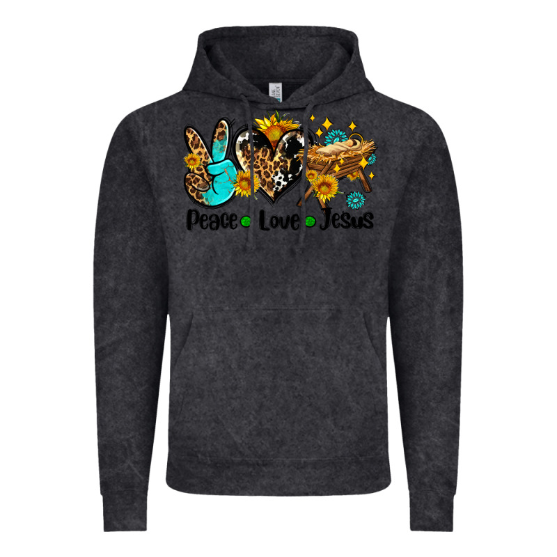 Peace Love Jesus Vintage Hoodie by AdoDesignShop | Teevron