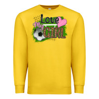 Lemon love my girl soccer Premium Sweatshirt - HRA Design Shop