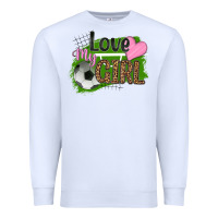 Love My Girl Soccer Premium Sweatshirt | Teevron