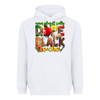 White unapologetically dope black teacher Heavyweight Hoodie - Zillion Design Studio