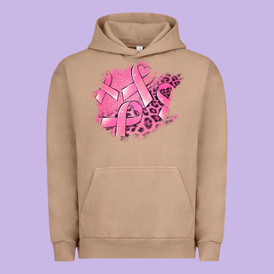 Breast Cancer Patches Urban Hoodie Designed By Jasminsmagicworld