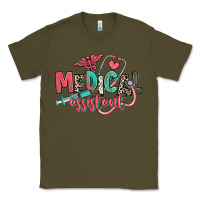Army Green medical assistant Classic Tee - RanaPortraitStore