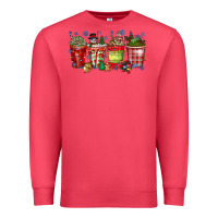Cardinal christmas drink Premium Sweatshirt - CowhideDigitalArt