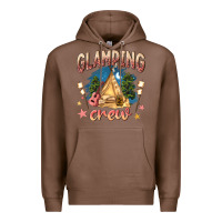 Chestnut glamping crew Premium Hoodie - NancyCooperArtShop