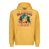 Mustard glamping crew Premium Hoodie - NancyCooperArtShop