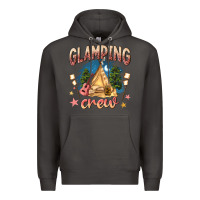 Smoke glamping crew Premium Hoodie - NancyCooperArtShop