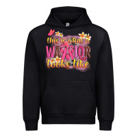 Black this is what a warrior looks like Urban Hoodie - NancyCooperArtShop