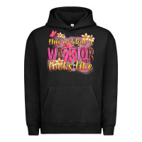Pigment Black this is what a warrior looks like Urban Hoodie - NancyCooperArtShop