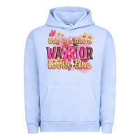Pigment Grape Ice this is what a warrior looks like Urban Hoodie - NancyCooperArtShop