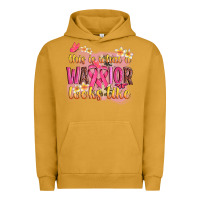 Pigment Peanut Butter this is what a warrior looks like Urban Hoodie - NancyCooperArtShop
