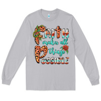 Moon Dust faith makes all things possible Long Sleeve Tee - BarkalooDesign