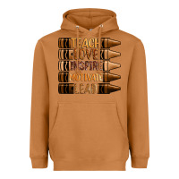 Meerkat teach love inspire motivate lead Heavyweight Hoodie - Zillion Design Studio