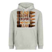 Moon Dust teach love inspire motivate lead Heavyweight Hoodie - Zillion Design Studio