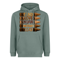 Sage teach love inspire motivate lead Heavyweight Hoodie - Zillion Design Studio